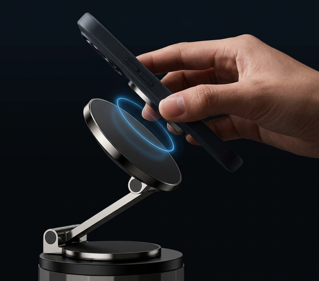 LUNEXXA™ Premium Handyhalterung (Vakuum + Magnet)