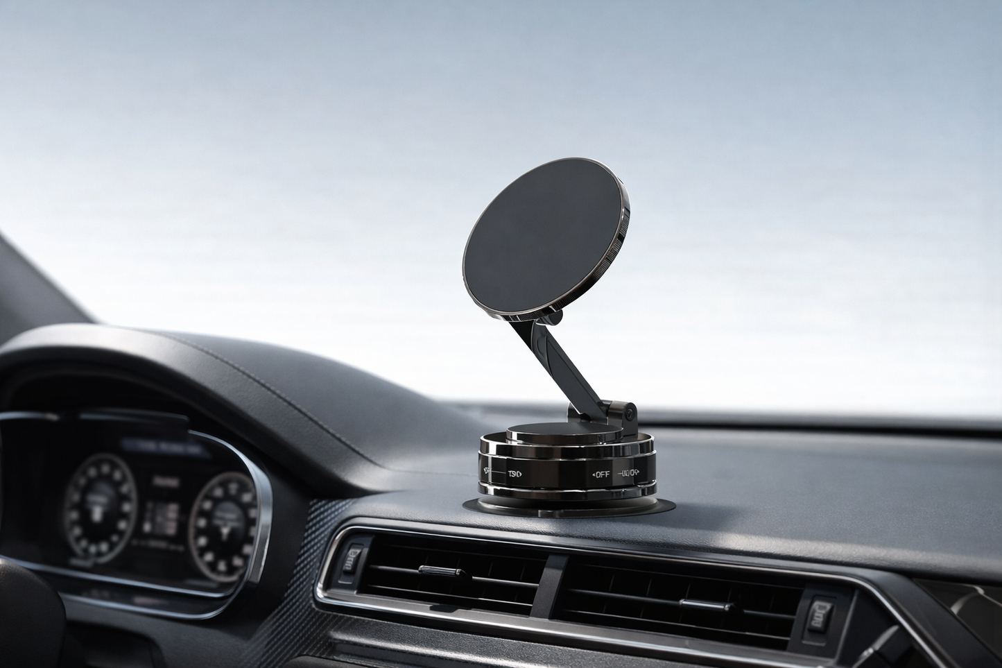 LUNEXXA™ Premium Auto-Handyhalter (Vakuum + Magnet)